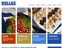 Tablet Screenshot of hollas-catering.cz